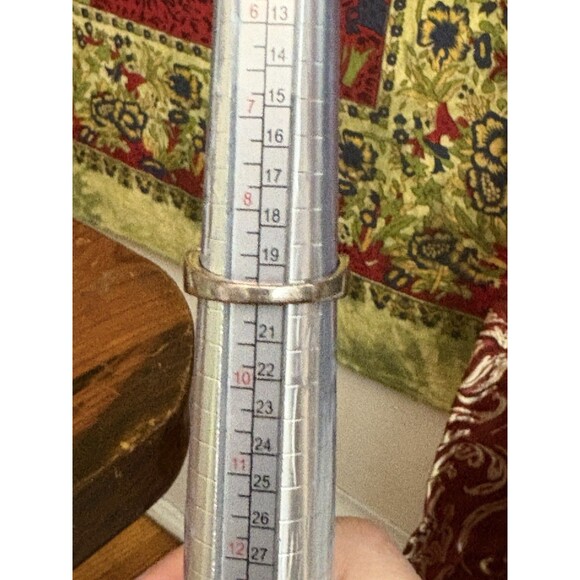 Sterling Silver Amethyst Ring Womens Size 9 Beautiful - Picture 10 of 11